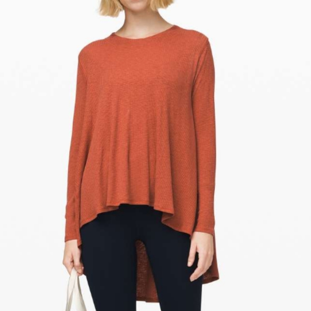 Lululemon Dare to Drape Long sleeve Flowy top size Small